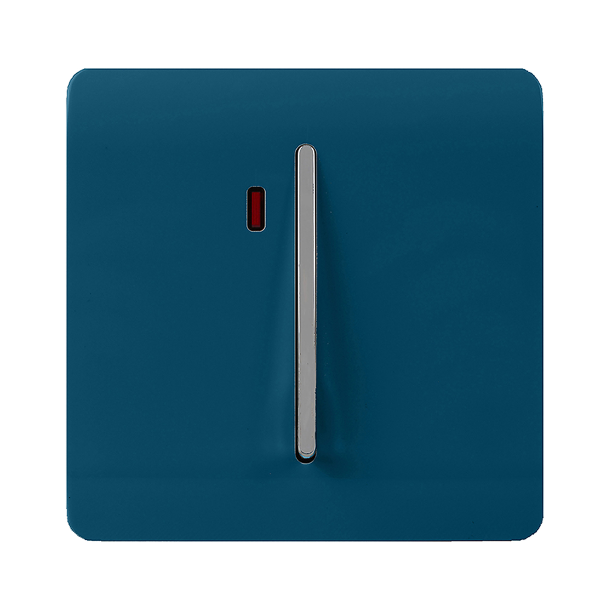 20 Amp Neon Insert Double Pole Switch Midnight Blue